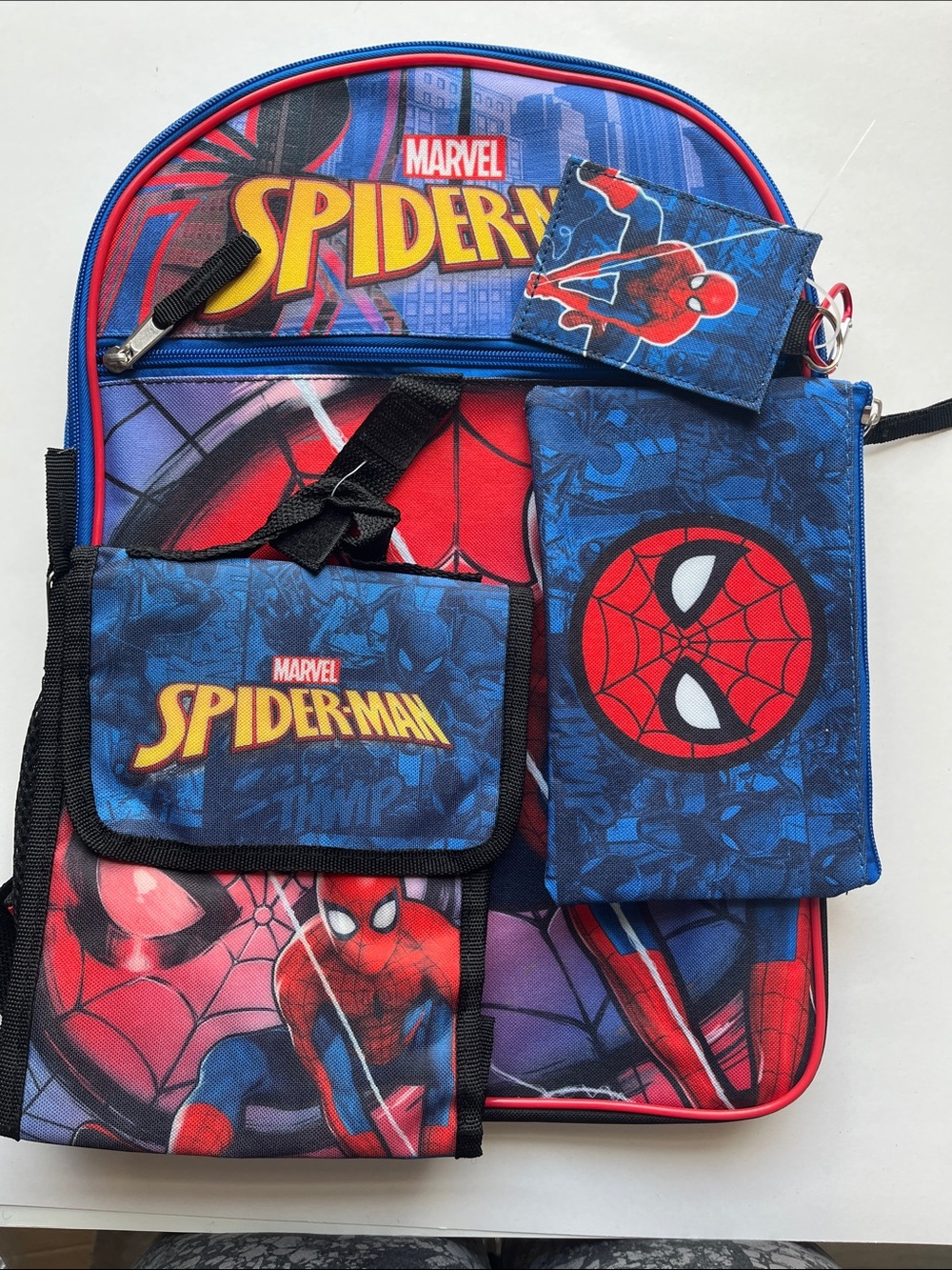 Marvel Red and Blue Spider-Man Kids Backpack